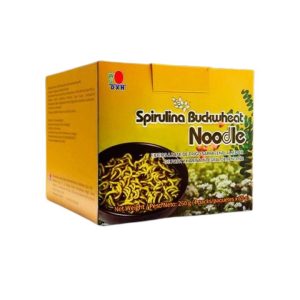 fideos de espirulina